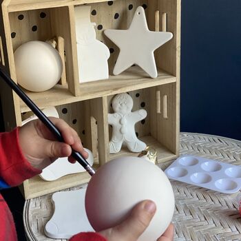 Paint Your Own Christmas Tree Bauble Kit, 5 of 5