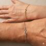 Infinity Bracelet Matching Couple Set, thumbnail 1 of 6