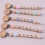 Personalised Crochet And Wood Dummy Clip, thumbnail 4 of 6