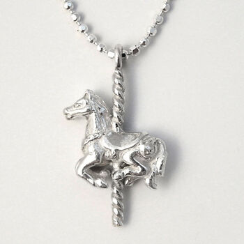 Coco's Carousel Christening Necklace, 2 of 3