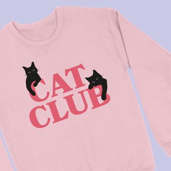 Cat Club Women's Sweatshirt, 3 of 4