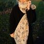 Woodland Animals Print Scarf In Personalised Gift Box, thumbnail 2 of 7