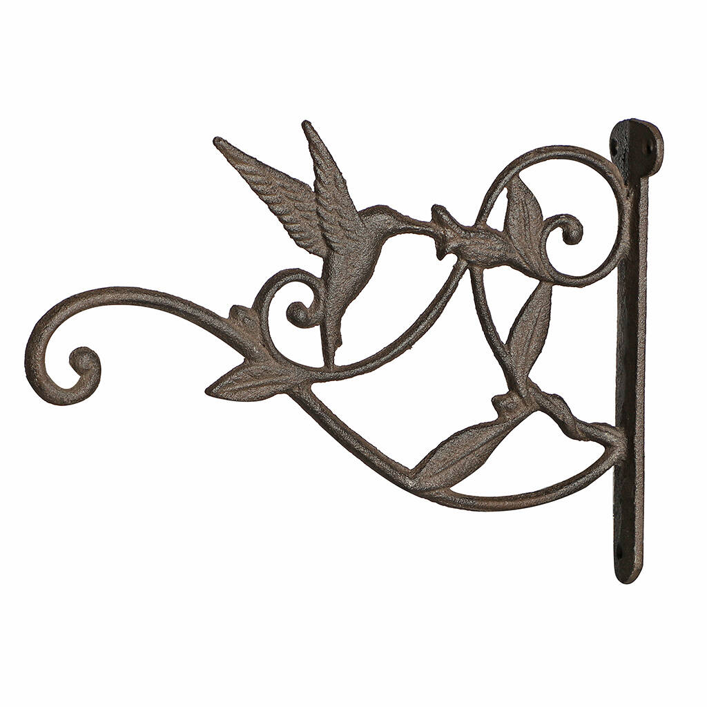 Hummingbird Garden Wall Bracket By Dibor