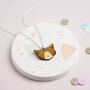 Wooden Cat Necklace, thumbnail 6 of 12