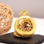 Antique Style Gold Personalised Pocket Watch, thumbnail 3 of 7