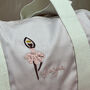 Embroidered Ballerina Dance Duffle Bag, thumbnail 3 of 12