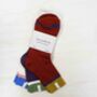 Pack Of Three American Sports Style Solesmith Socks, thumbnail 2 of 9