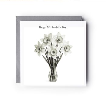 Welsh Daffodils St David’s Day Card, 7 of 7