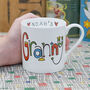 Granny's Favourite Bone China Personalised Mug, thumbnail 1 of 1