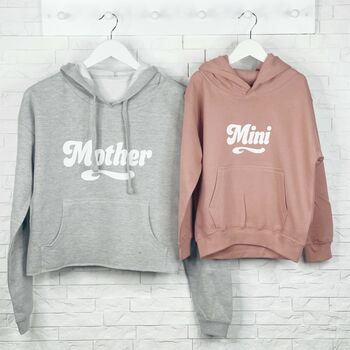 Mother And Mini Matching Hoodie Set, 3 of 4