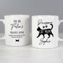 Personalised Pawsome Cat Mum Ceramic Mug, thumbnail 2 of 3