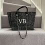 Personalised Static Large Chain Tote Beach Bag, thumbnail 3 of 7