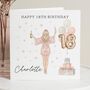 Personalised 18th Birthday Card For Daughter Balloons, thumbnail 1 of 7