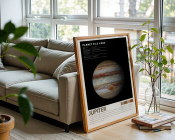 The Solar System Set Of Eight Planet Prints, 12 of 12