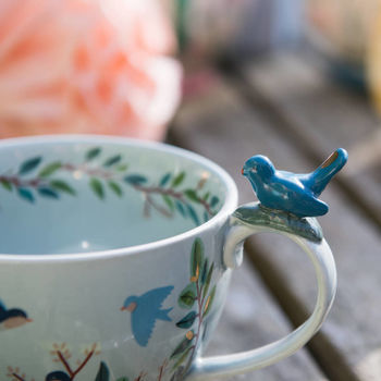 Hummingbird China Oversized Cup With Tea, 2 of 4