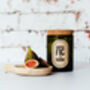 Fig And Cassis Scented Upcycled Wine Bottle Candle, thumbnail 3 of 4