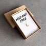 Wild And Free Moon Necklace In Sterling Silver, thumbnail 3 of 5