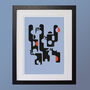 Sportive Cycling Print, thumbnail 2 of 6