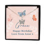 Personalised Butterfly Necklace And Box, thumbnail 6 of 7