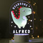 Personalised Dinosaur Colour Changing Night Light, thumbnail 7 of 7
