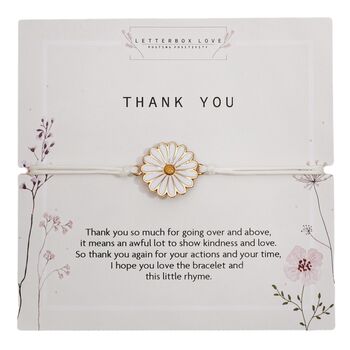 Thank You Daisy Bracelet, 2 of 8