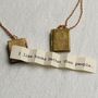 Flower Book Locket Necklace, thumbnail 7 of 9