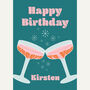 Personalised Happy Birthday Cheers To You Card, With Optional Video Message, thumbnail 2 of 5