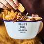 Enamel Personalised Snacks Bowl, thumbnail 3 of 4