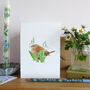 Wren And Snowdrops Greetings Card, thumbnail 4 of 6