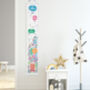 Personalised Bee You Flower Height Chart, thumbnail 2 of 11