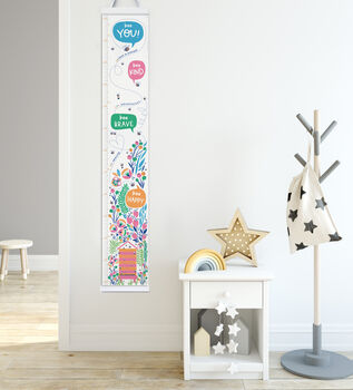Personalised Bee You Flower Height Chart, 2 of 11