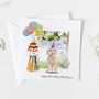 Wire Haired Fox Terrier Dog Birthday Card, Pet ..7v14b, thumbnail 3 of 3