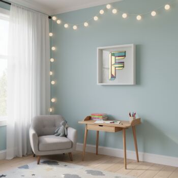 Gold / Silver Hand Painted Large Letter, 5 of 8