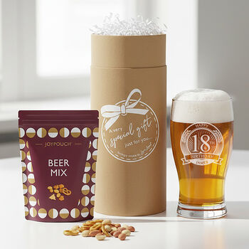 Personalised 18th Birthday Pint Glass, 2 of 7