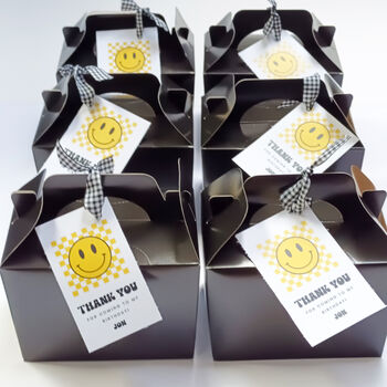 Personalised Party Bag With Smiley Face Label, 2 of 5