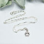 Silver Dog Paw Necklace, thumbnail 3 of 12