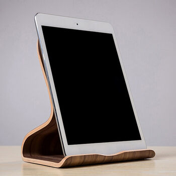 Wooden Desktop Tablet Stand Holder, 4 of 5
