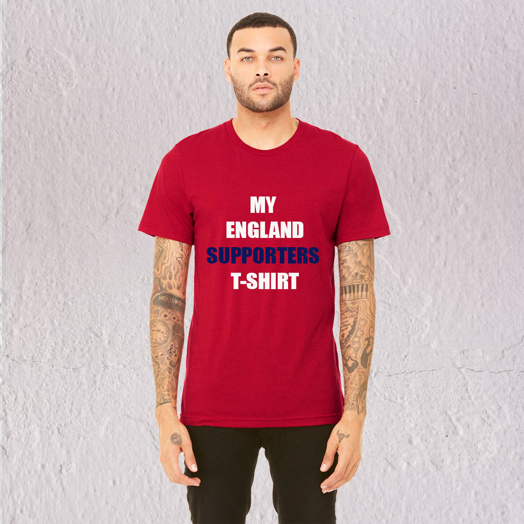 England Football Supporter's T Shirt 