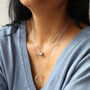 Personalised Halo Necklace, thumbnail 10 of 12