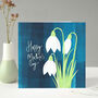 Snowdrops Mother's Day Card, thumbnail 1 of 6