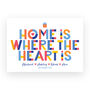 Home Is Where The Heart Is Personalised Family Print, thumbnail 6 of 6