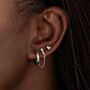 Chunky Hoop Earrings, thumbnail 2 of 5