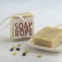 Personalised Coffee Scrub Soap On A Rope Gift, thumbnail 3 of 6
