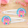 Princess Snap Hair Clips, thumbnail 1 of 2