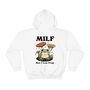 'Man I Love Frogs' Funny Milf Hoodie, thumbnail 4 of 7