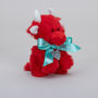 Personalised Mini Red Collectible Highland Soft Toy Cow, Gift Box, thumbnail 5 of 12