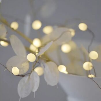 Opaque Bead String Fairy Lights, 4 of 5