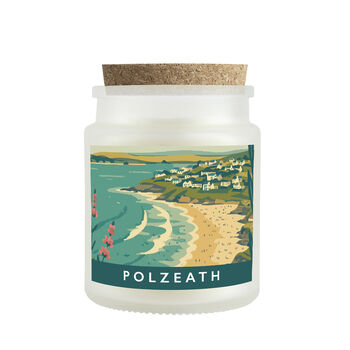 Polzeath Beach Scented Glass Jar Candle • Cornwall • Cornish Gift • Coastal Living • Gift Box, 2 of 3