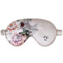 Silk Sleep Mask Eye Mask 100% Pure Soft Mulberry Silk Pink Floral Luxury Travel Gift Blackout Hypoallergenic, thumbnail 5 of 6