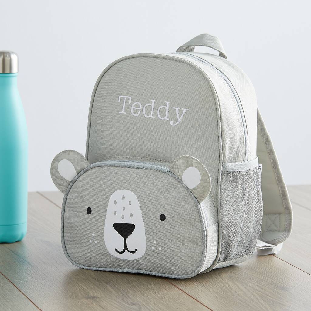 Personalised Bear Mini Backpack By My 1st Years | notonthehighstreet.com